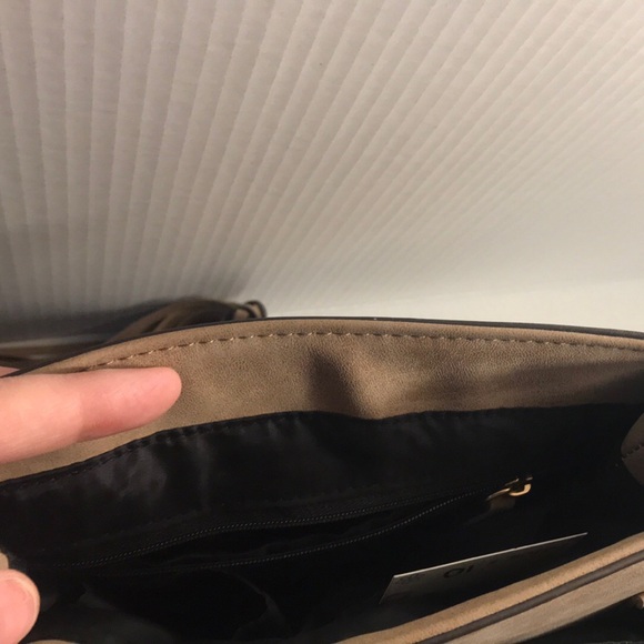 Western  Crossbody Bag with Suede Material - Picture 4 of 4